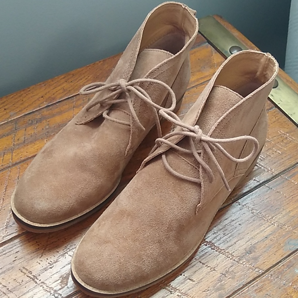 Lucky Brand tan leather boots - size 10